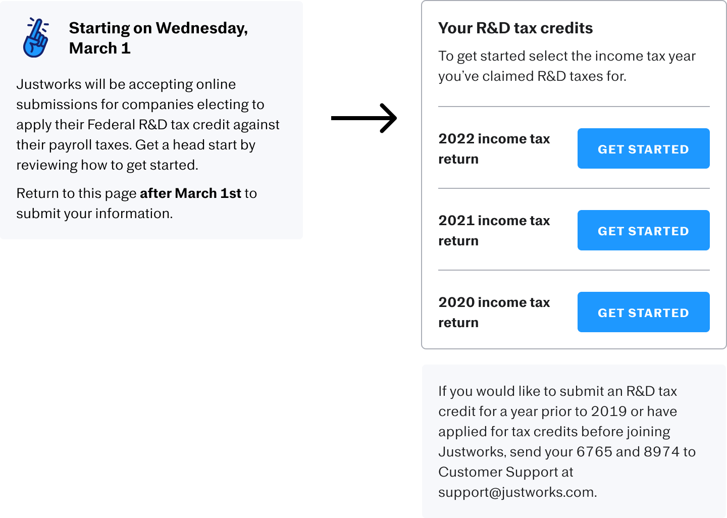 Justworks R&D Tax Credits CTA